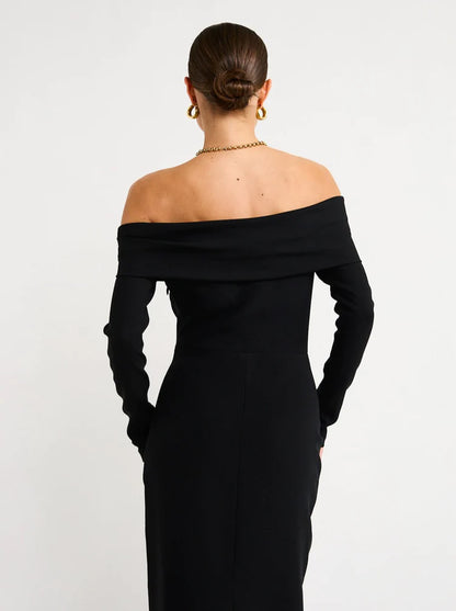 SavallaBody™ Off-Shoulder Dress